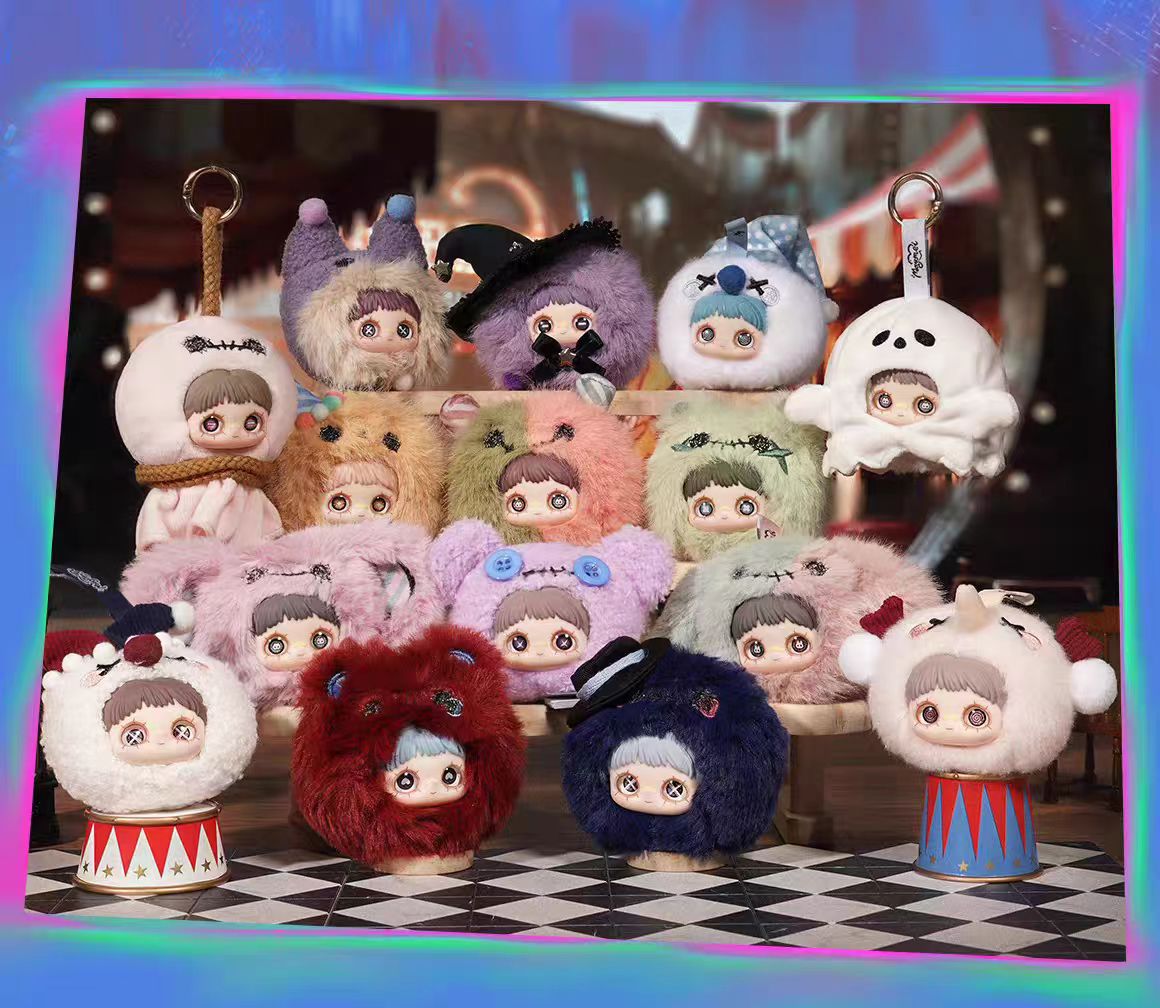 MAYMEI Crazy Circus Series Plush doll pendants