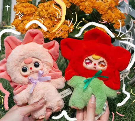 Baby Three- where spring plush blind box