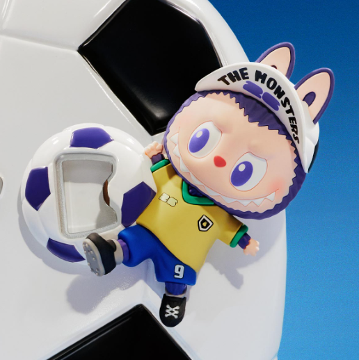 THE MONSTERS × FIFA SERIES - Bottle Opener Fridge Magnet Blind Box