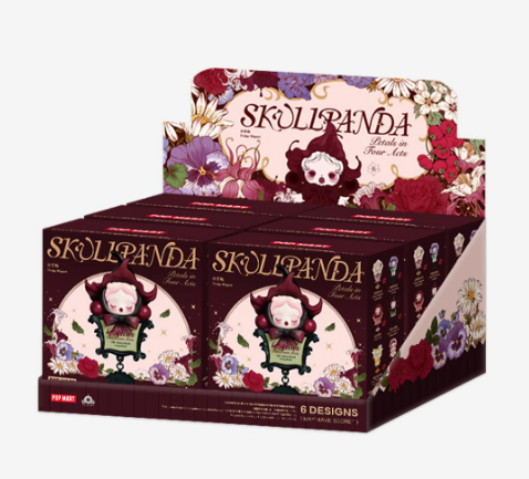 SKULLPANDA Petals in Four Acts Series Fridge Magnet