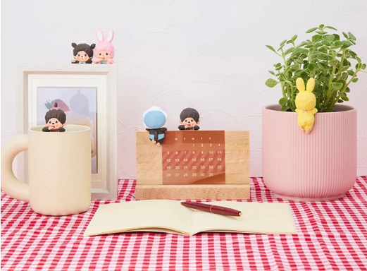 Monchichi HIPPERS DECORATIVE MINI FIGURES Blind Box