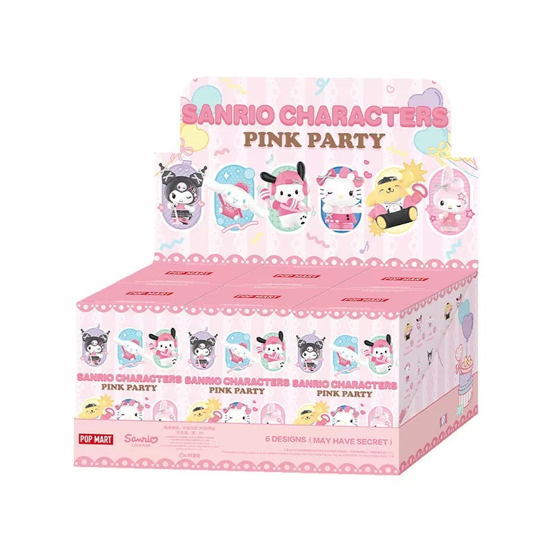 HELLO KITTY AND FRIENDS Pink Party Series Figures