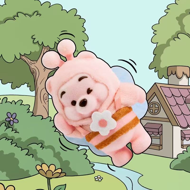 Winnie the Pooh Touching Garden