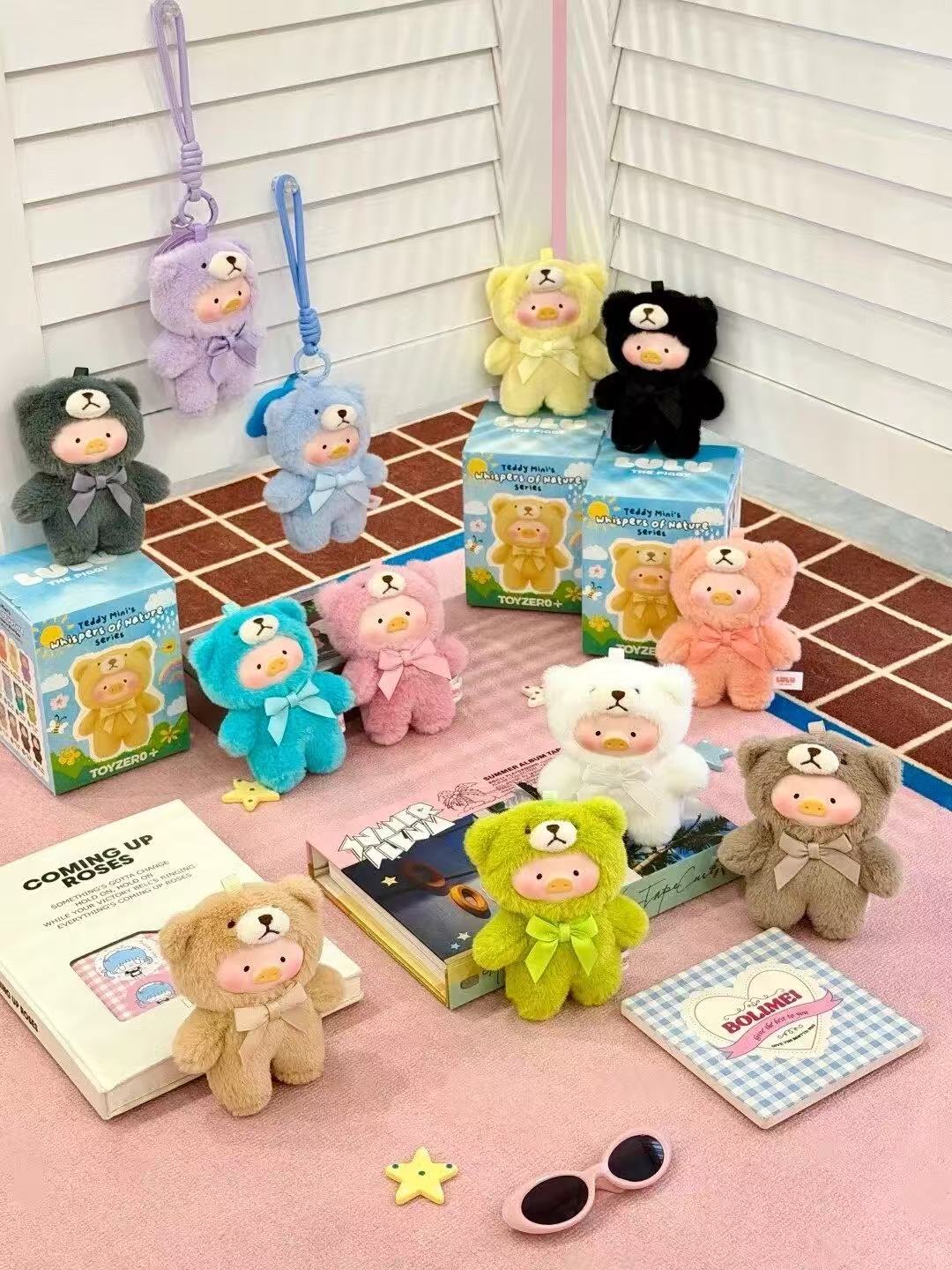 Lulu The Piggy -Teddy Mini Plush Pendant