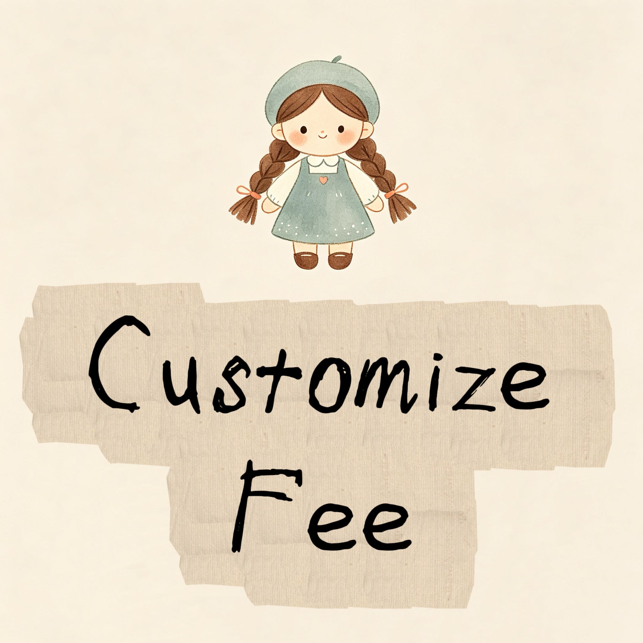customize link for all the toys（paint head and body need pay separately）