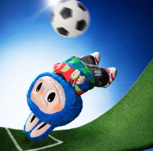 THE MONSTERS × FIFA SERIES-Catch the Win Vinyl Plush Doll