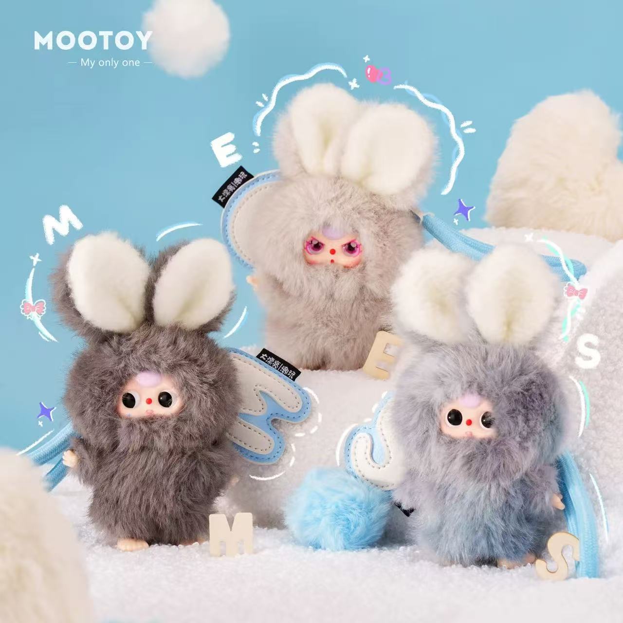 Baby Three-Super Mini Bunny Plush Blind Box