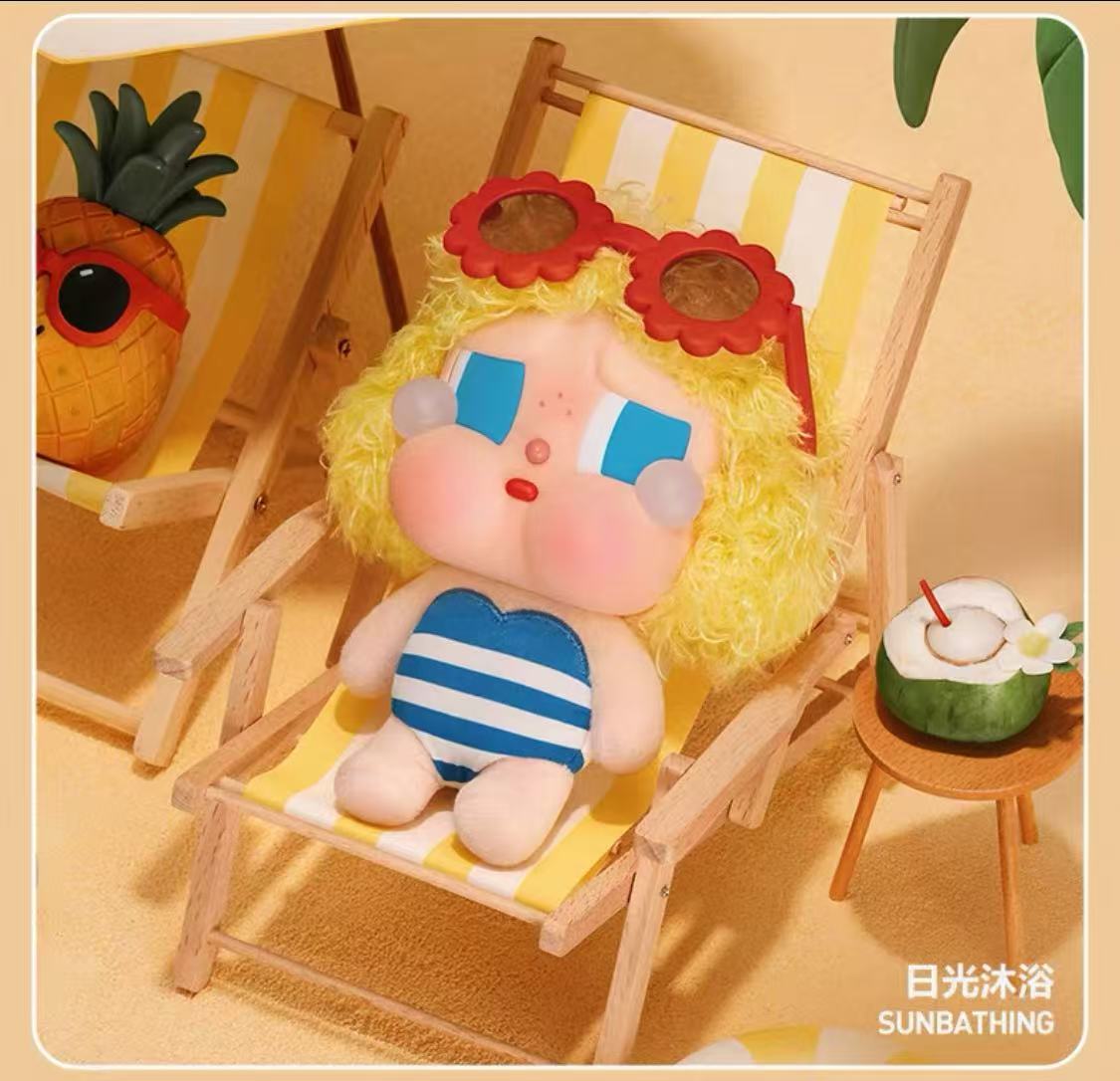 CRYBABY VACATION MODE ON Vinyl plush pendant blind box