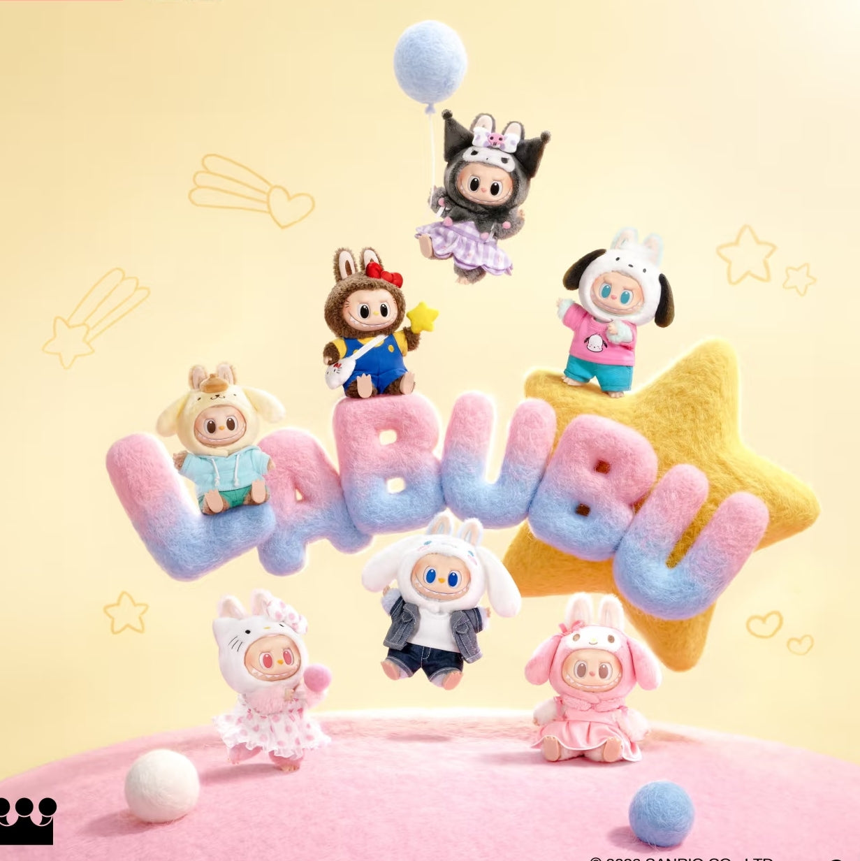 THE MONSTERS × Hello Kitty and Friends Series