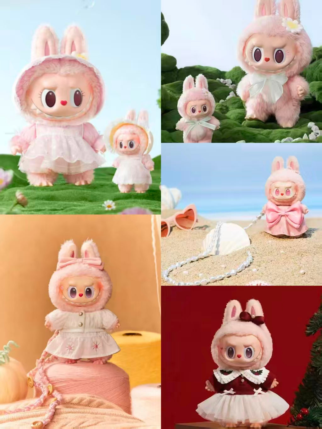 Mokoko Family Dolls Whole set(7 PCS)  With Faster Shipping