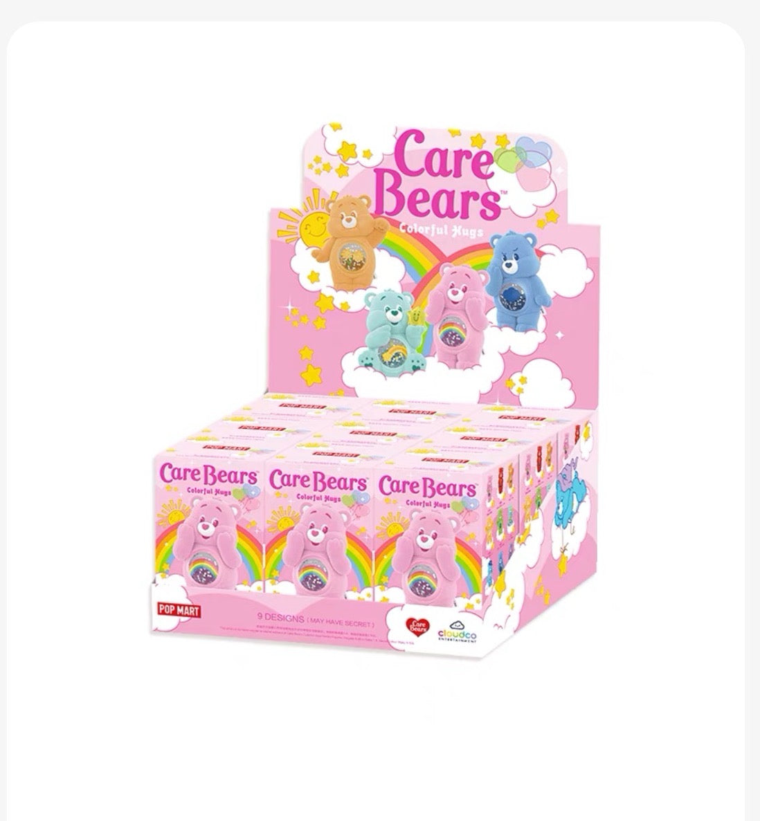 POPMART Care Bears Colorful Hugs Series figures