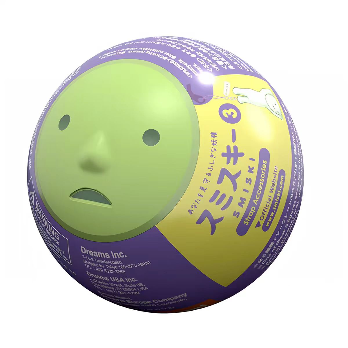 SMISKI STRAP ACCESSORIES Gachapon egg -VER 3