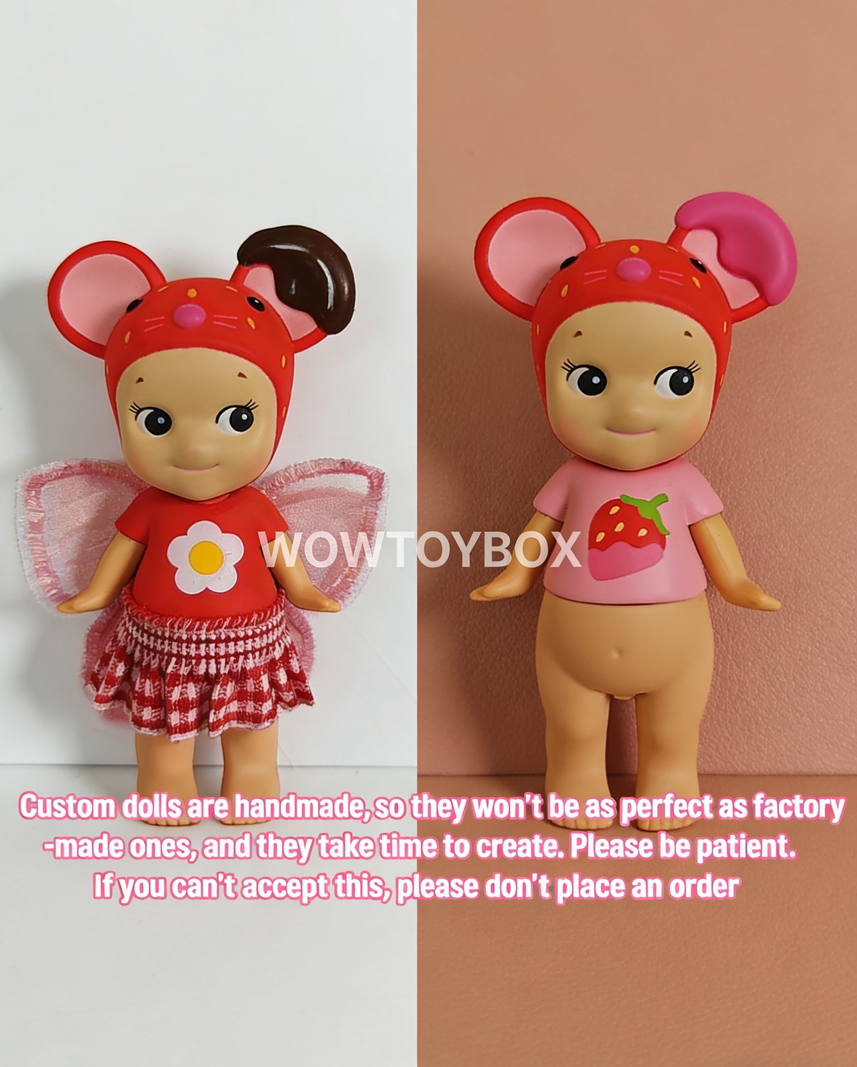 customize link for all the toys（paint head and body need pay separately）