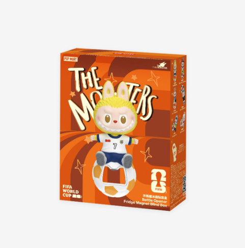 THE MONSTERS × FIFA SERIES - Bottle Opener Fridge Magnet Blind Box