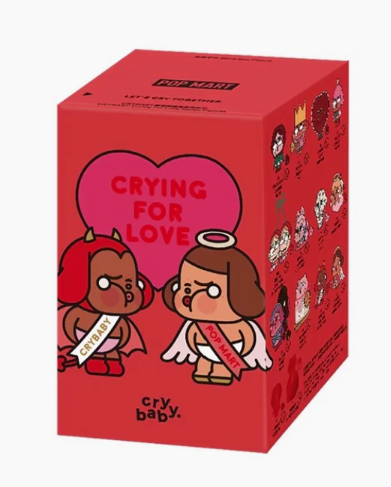 CRYBABY Crying For Love Series-Vinyl Plush Hanging Card (Love You Cherry Much)