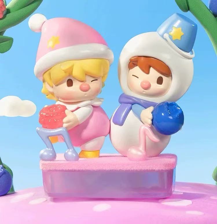 Sweet bean fruit world adventure series figures