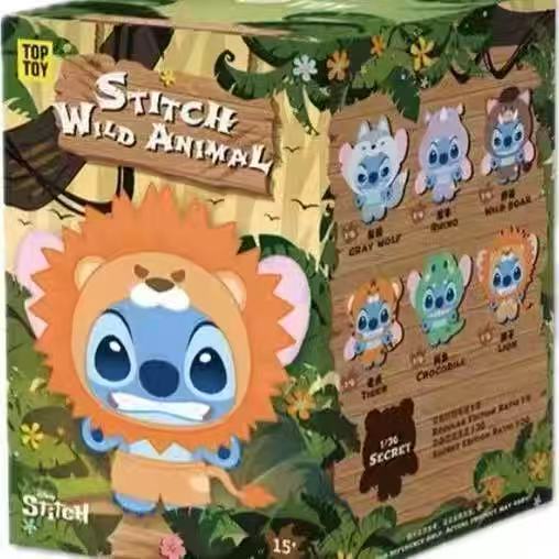 Disney Stitch Wild Animal Series vinyl plush