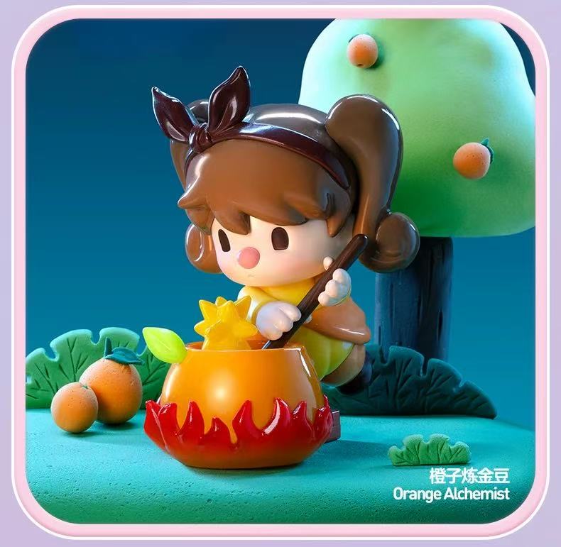 Sweet bean fruit world adventure series figures