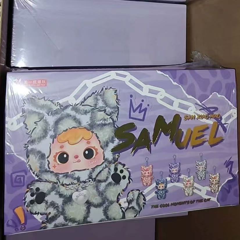 Samuel Meow Meow's Cool Moment Vinyl Plush Pendant Blind Box