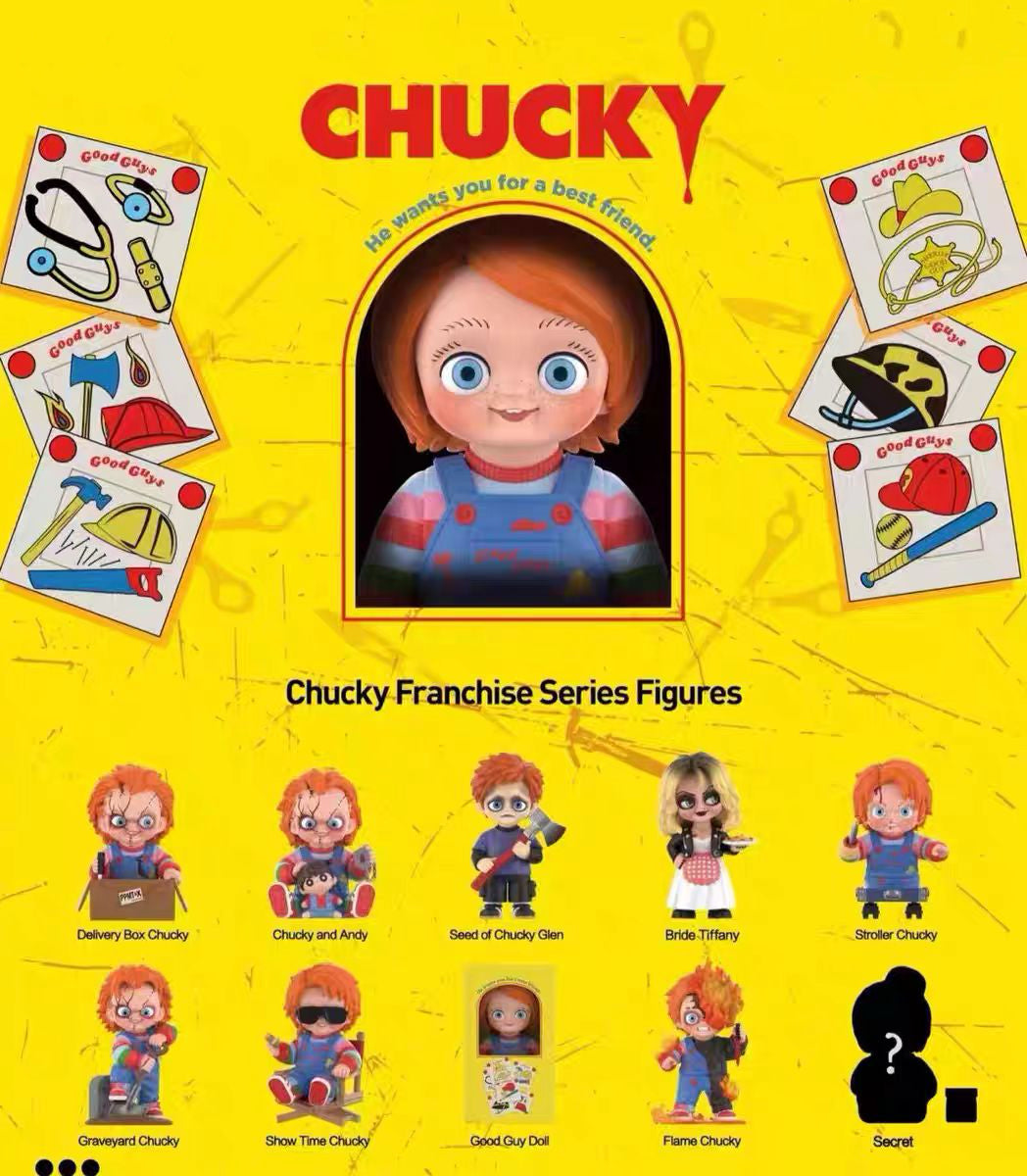 Chucky Franchise Series Figures