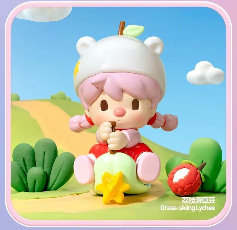 Sweet bean fruit world adventure series figures