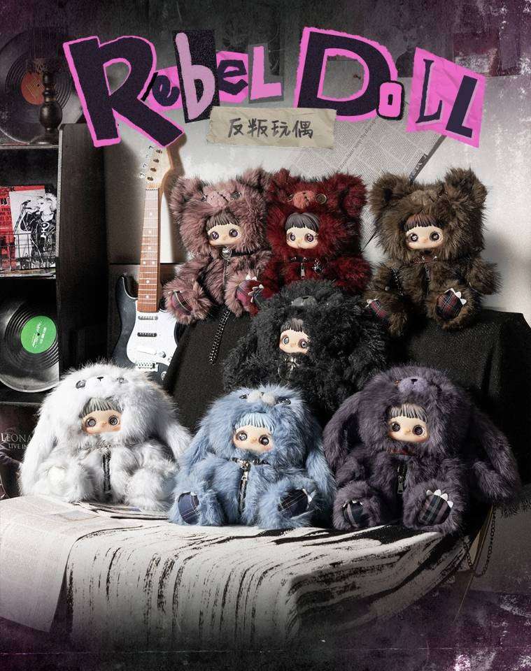 Maymei 400% rebel doll series blind box