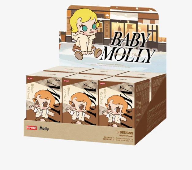 Baby Molly Winter Fit Check Series-Vinyl Plush Pendant Blind Box
