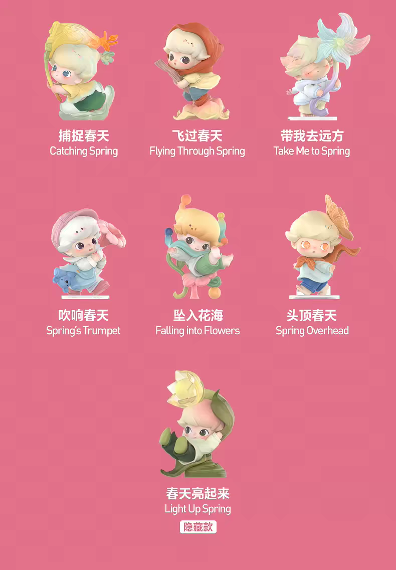 DlM00 Moments in Bloom Series Figures